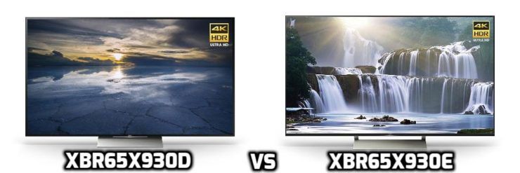Sony XBR65X930E vs XBR65X930D Review – What are their differences?